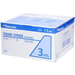 Terumo™ Seringue 3 ml avec Aiguille 23 g - 25 mm x 6 mm