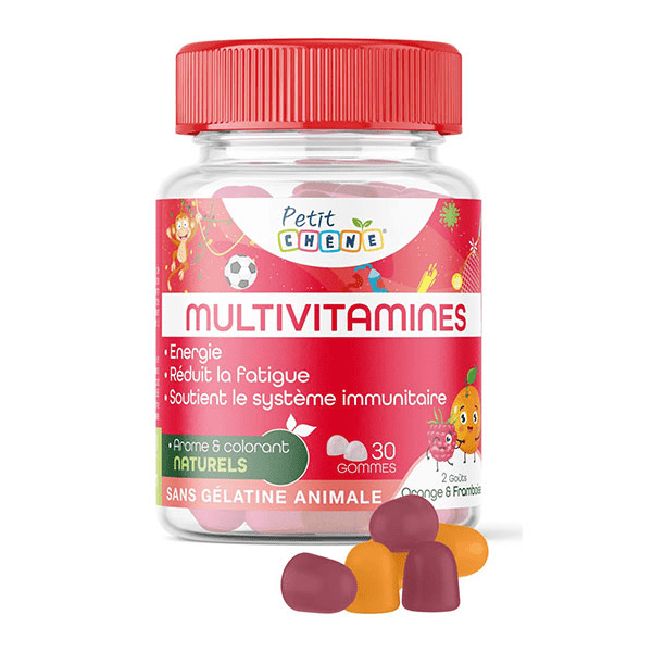 Gommes Multivitamines  Dès 3ans 30 gommes
