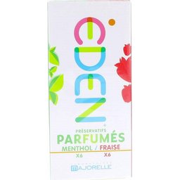 Préservatifs Parfumés Menthol & Fraise 12 uts