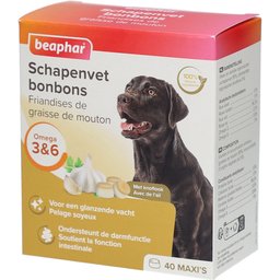 Beaphar® Friandises De Graisse De Mouton Ail Chien