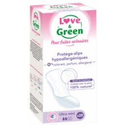 Love Green Proteg/Slip Fuite Urinaire Mini 28uds