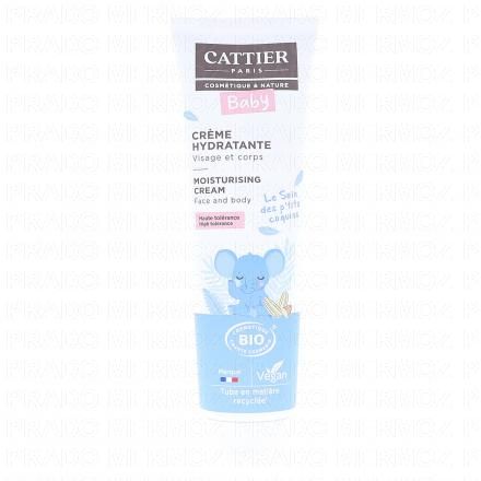 Bébé crème hydratante visage et corps bio tube 75ml