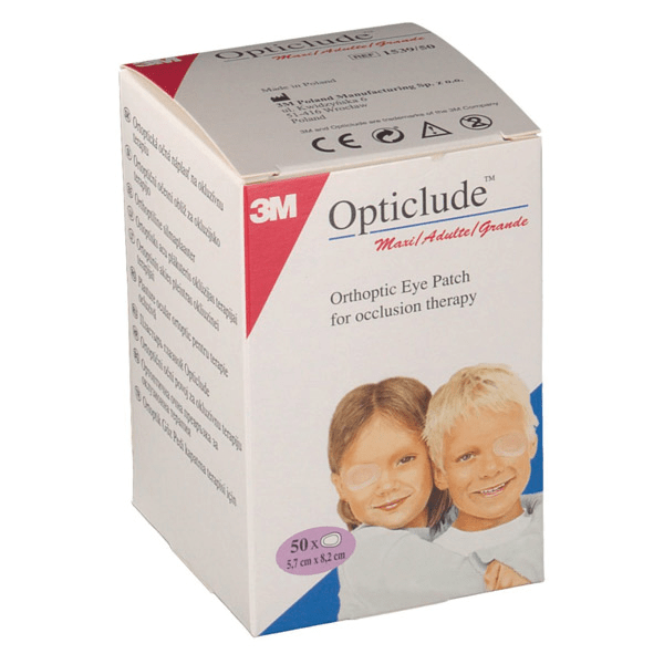 Opticlude Pansement Oculaire 5,7x8cm 50 unités