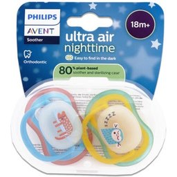 Ultra Air Nighttime Sucet +18M Scf376/32 Boy 2 uts