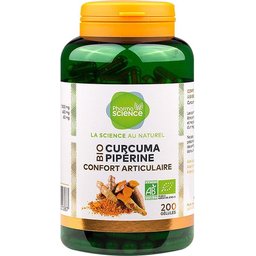 Curcuma Pipérine 200 gélules