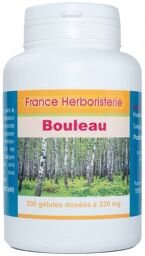GELULES BOULEAU feuille 200 gélules dosées à 230 mg.
