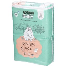 Moomin Couches Écologiques Taille 6 Junior (12-24 kg)