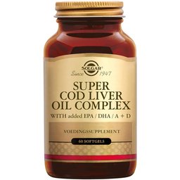 Solgar® Super Cod Liver Oil Complex (Huile de foie de morue)