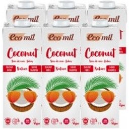 Pack Coconut Drink Nature Bio 6x1L