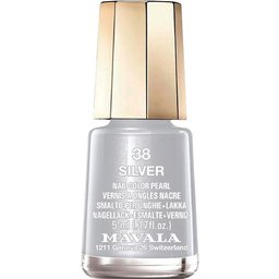 Mini Color Vernis à Ongles Nacré Silver 38 5ml