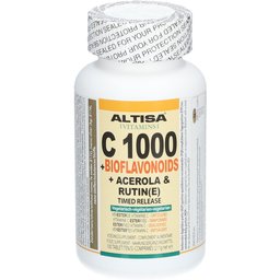 Altisa Vitamine C 1000 mg + Biofavonoids + acérola & rutine