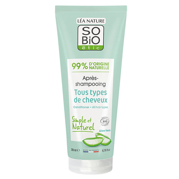 Léa Nature So Bio Étic Après-shampooing tous types de cheveux Aloe vera bio 200ml