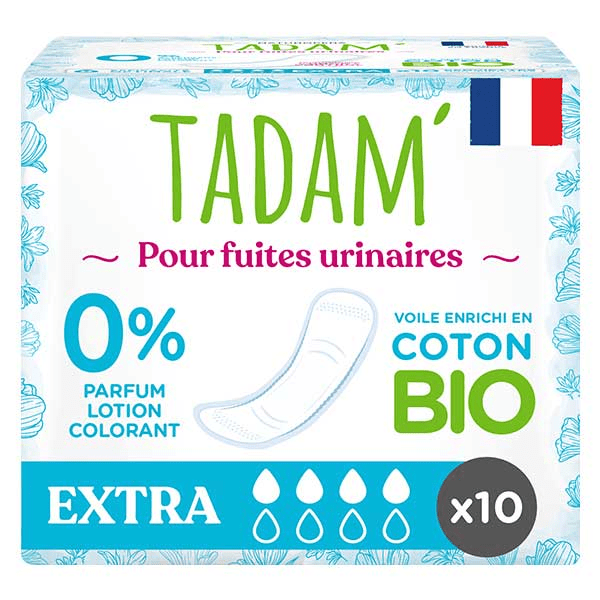 Fuites Urinaires Serviette Extra 10 unités