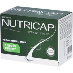 Nutrisanté Nutricap kératine vitalité cheveux et ongles