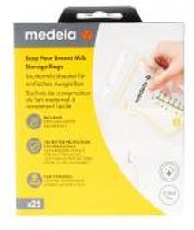 25 Sachets de Conservation pour Lait Maternel - Boîte 25 Sachets de Conservation
