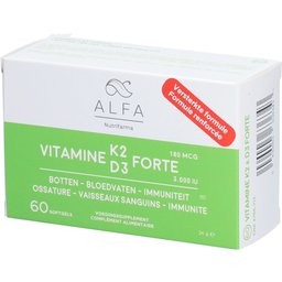 Vitamine K2 -D3 Forte Nouvelle Formule