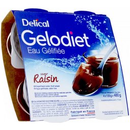 Gelodiet Eau Gélifiée Raisin