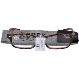 PharmaGLASSES® Lunettes de lecture Brun +4