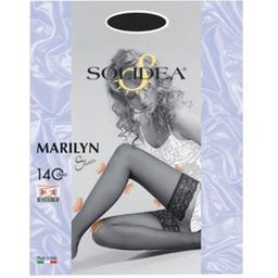 Marilyn 140den Bas Sheer Fumée 4 XL-XL 1 Paire