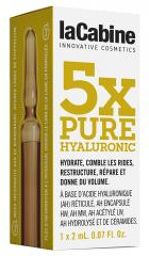 5Xpure Hyaluronic Ampoules 1 x 2 ml - Boîte 1 ampoule de 2 ml