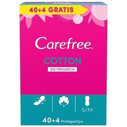 Cotton Sin Fragancia Protegeslips S/M 44uds
