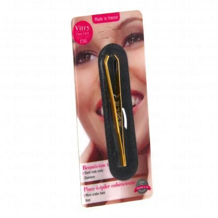 Face Care - Pince à épiler prestige inox crabe