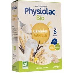 Bio Céréales Vanille Dès 6 mois