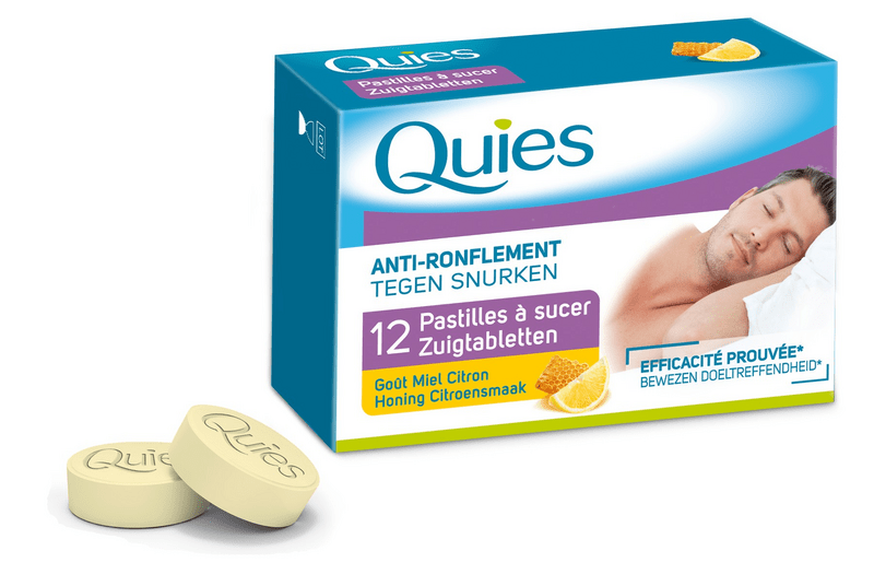 Anti-Ronflement Pastilles à sucer Goût Miel/Citron 12 pastilles