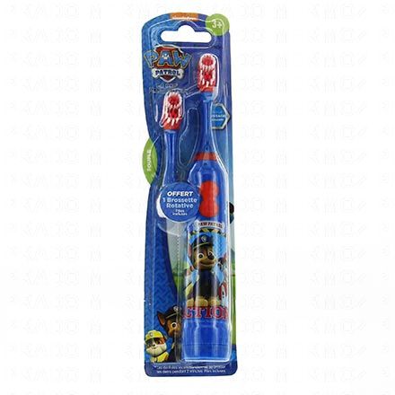 Paw Patrol Brosse à dents électrique+ 1 brossette rotative offert