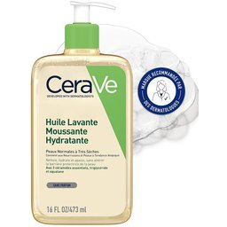 Huile Lavante Moussante Hydratante Peaux normales à très sèches à tendance atopique 473 ml