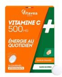 Vitamine C 24 Comprimés Effervescents - Boîte 2 tubes de 12 comprimés