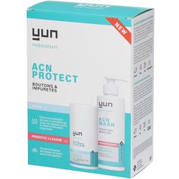 ACN Protect Therapy acne Set - ACN Prebiotic Purifying Face Wash & ACN Hydra Protect Face Cream