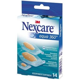 Nexcare Aqua, Pansements Protection 360° 14 bandes