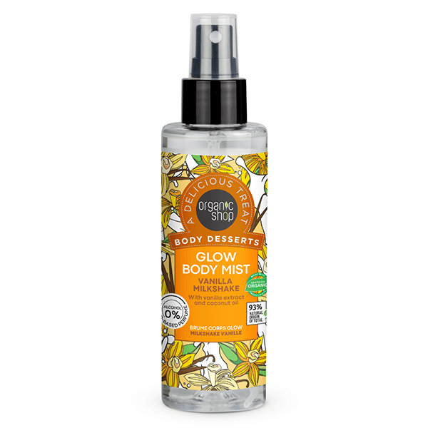 Brume corps glow Milkshake Vanille 200ml