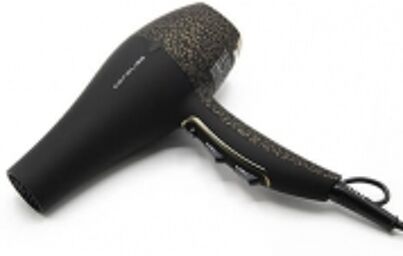 Sèche-cheveux Flow Black Gold Leopard Soft Touch