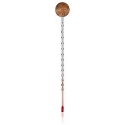 Thermomètre analogique en verre sans mercure 1pc