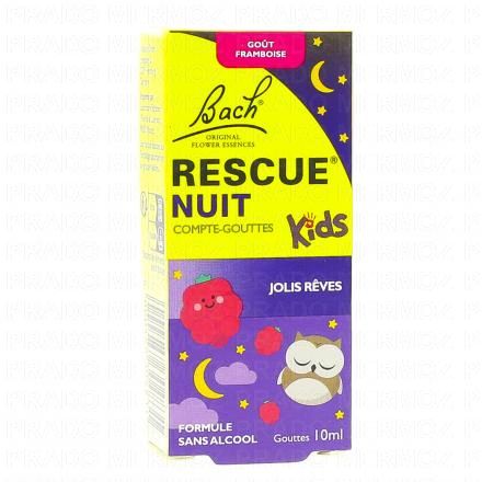 FLEUR DE BACH Rescue Nuit Kids Compte Gouttes ''Jolis Rêves''