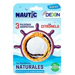 Nautic Bracelet Aromatique avec Citronnelle 3uts