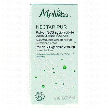 Nectar Pur - Roll'on purifiant anti-imperfections bio 5ml flacon 5ml