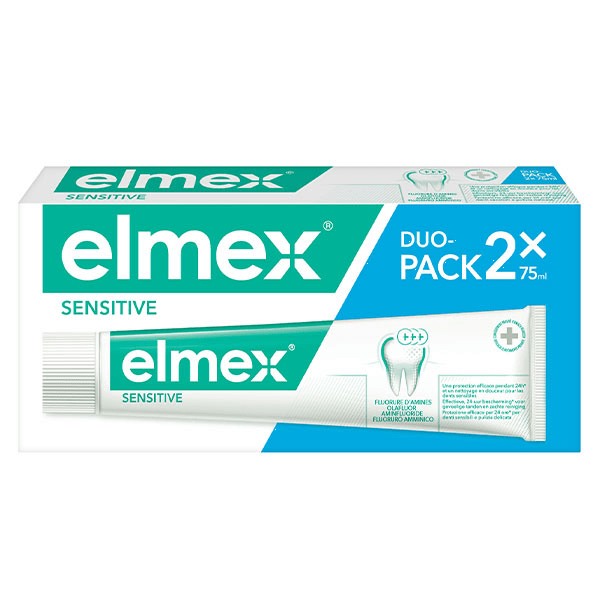 Sensitive Dentifrice Duo Pack 2x75ml