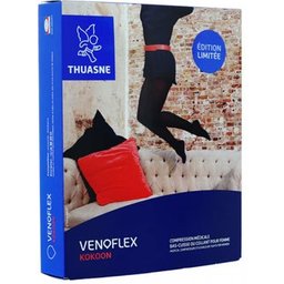 Venoflex Kokoon2 Collant Femme Floral Noir Taille 3N 1 Unité