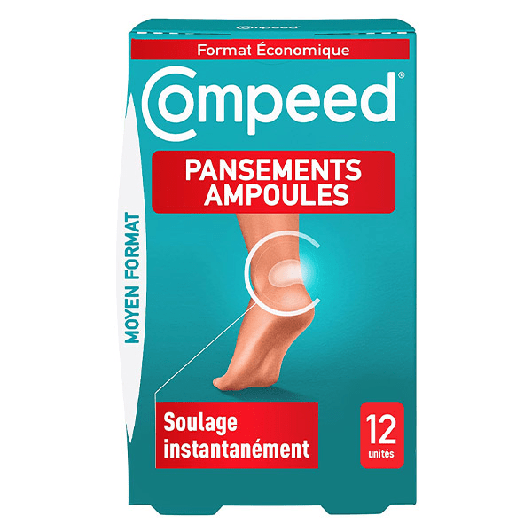 Pansements Ampoules Moyen Format 12 unités