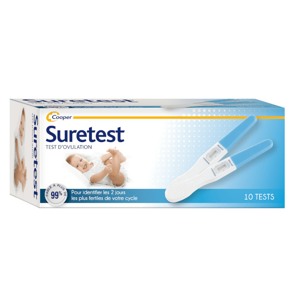 Suretest Test d'Ovulation Boîte de 10
