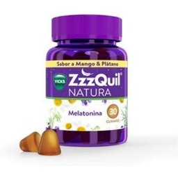 Natura Gummies Melatonina Mango y Plátano 30uds