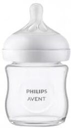 Natural Response Biberon Verre 120 ml 0 Mois et + - Boîte 1 biberon de 120 ml