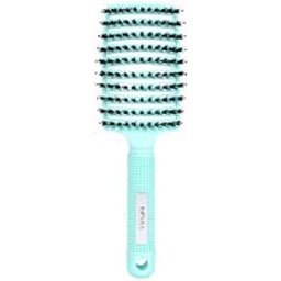 Brosse Squelette Poils de Sanglier et Nylon Total Brush Vert Menthe 1ut