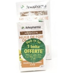 Arkogélules Huile de Foie de Morue 200+60 Gélule