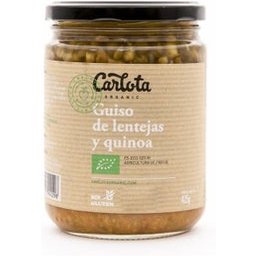 Carlota Bio ragoût de lentilles et quinoa 425g