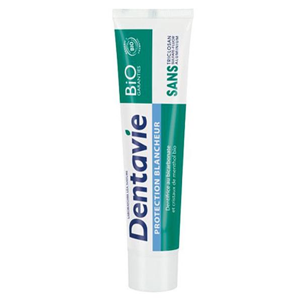 Dentifrice Protection Blancheur Bicarbonate et Cristaux de Menthol Bio 75ml