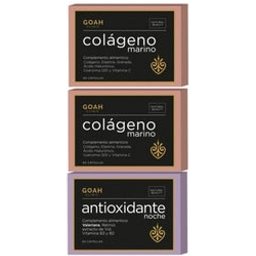 Pack Marine Collagen 2x60caps + Antioxidant 60caps